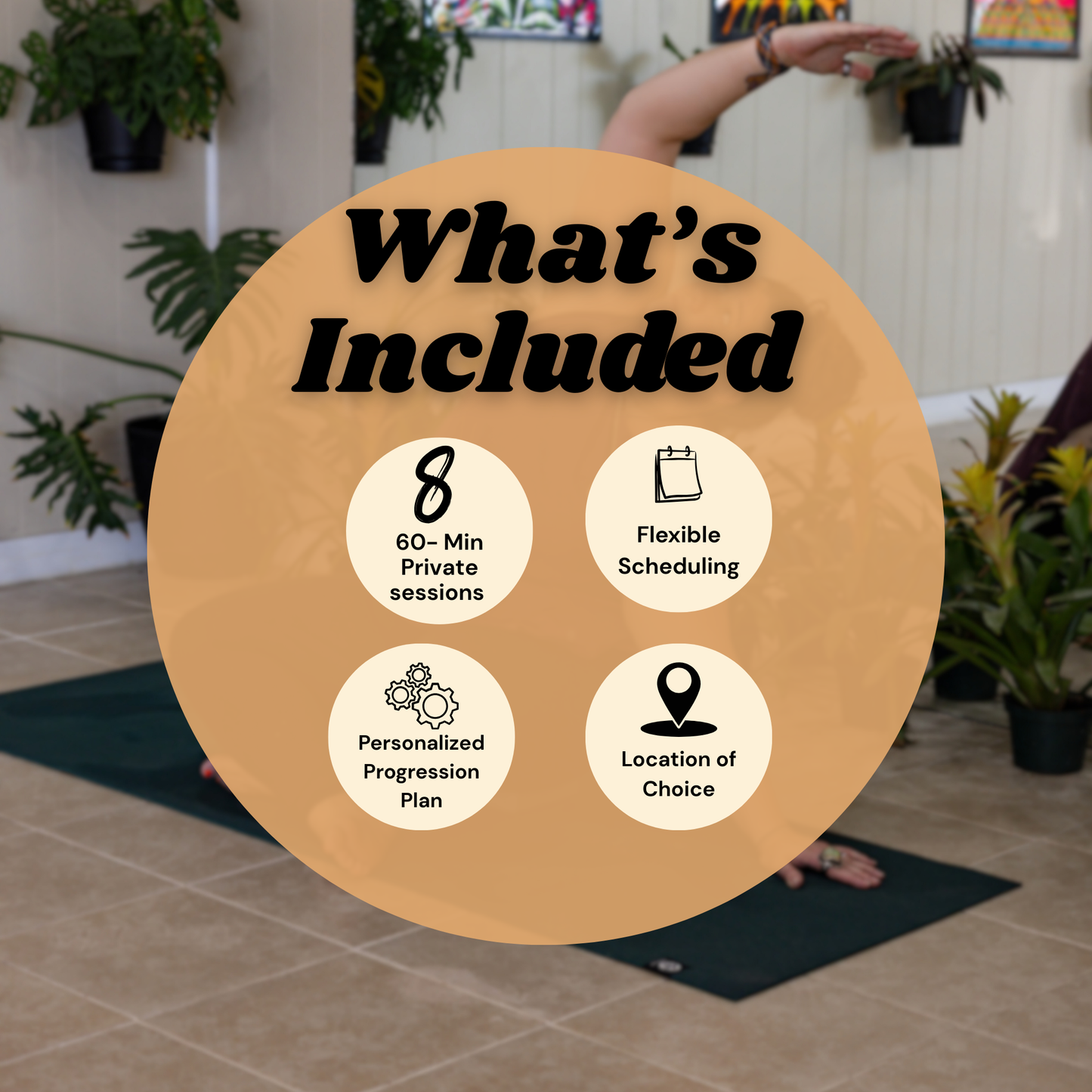🌿 8 Private Yoga Sessions
