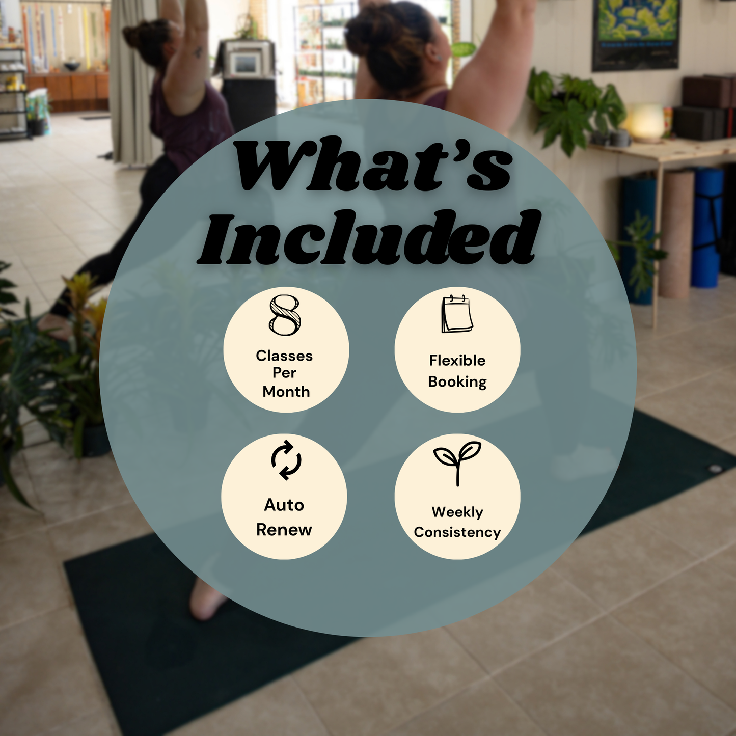 🌸 Founding Member – 8 Classes Per Month