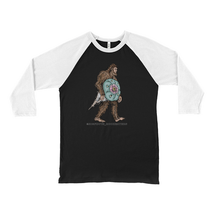 Bigfoot Logo Baseball T-Shirts - Bella Canvas