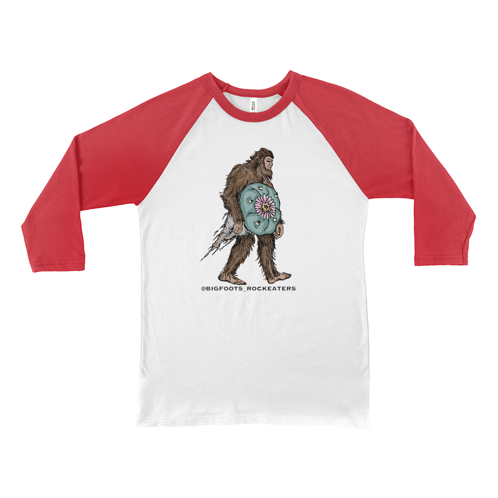 Bigfoot Logo Baseball T-Shirts - Bella Canvas