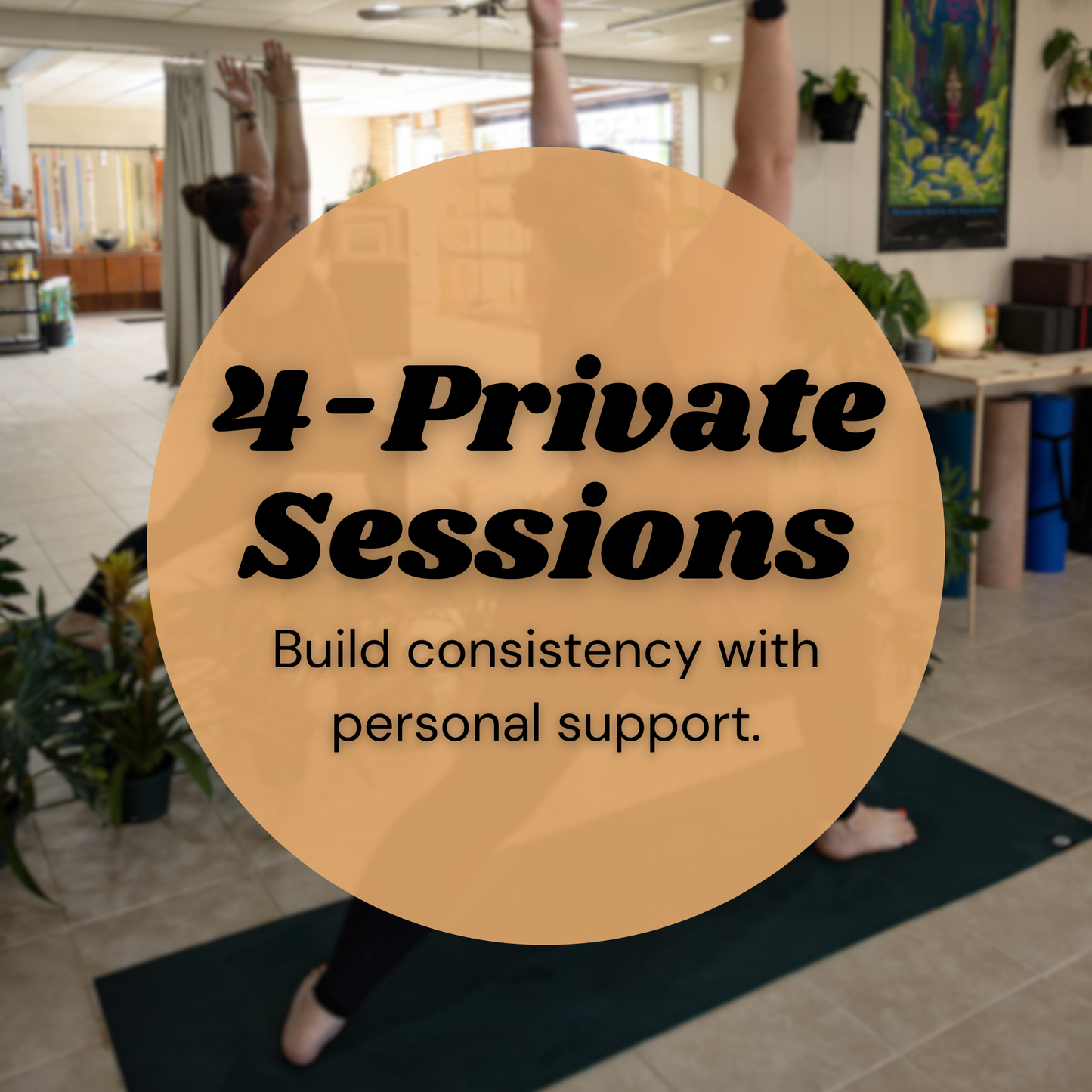 🌱 4 Private Yoga Sessions