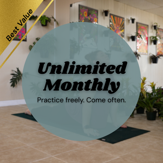 🌿 Unlimited Classes Monthly Yoga Membership