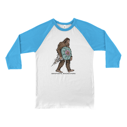 Bigfoot Logo Baseball T-Shirts - Bella Canvas