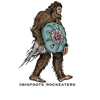 Bigfoot Logo - Long Sleeve Shirts (Youth Sizes) Gildan