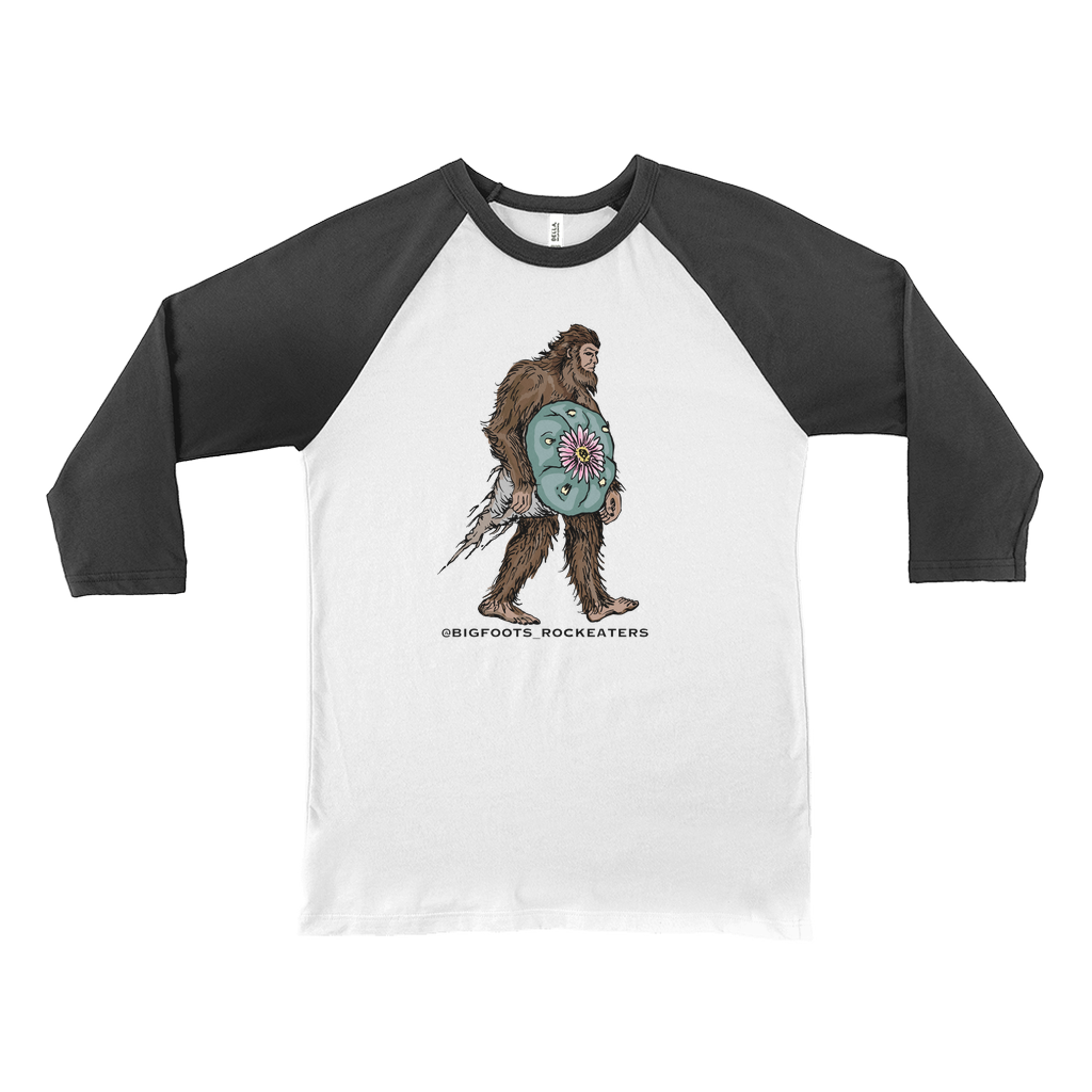 Bigfoot Logo Baseball T-Shirts - Bella Canvas