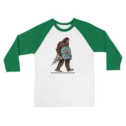 Bigfoot Logo Baseball T-Shirts - Bella Canvas