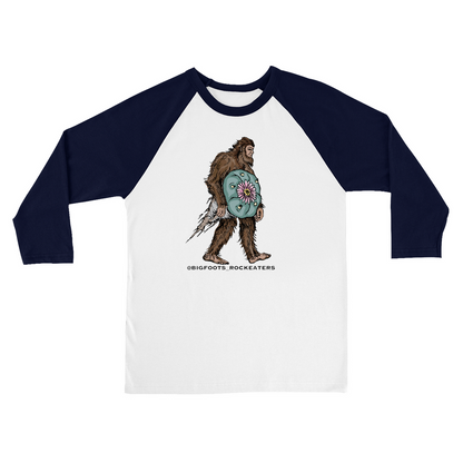 Bigfoot Logo Baseball T-Shirts - Bella Canvas